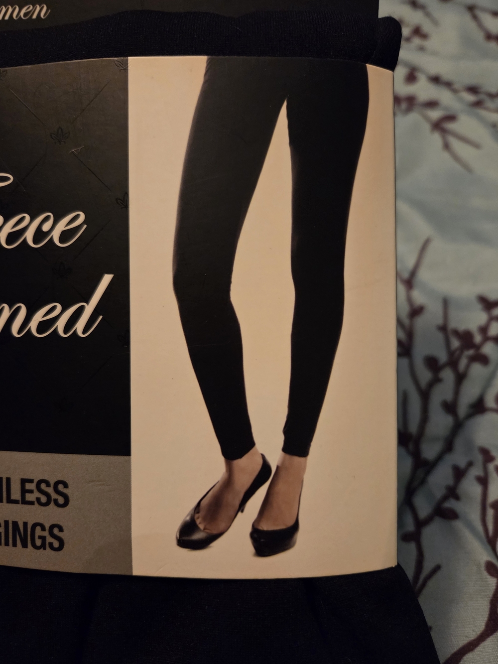 Black Fleece-Lined Leggings NWT
